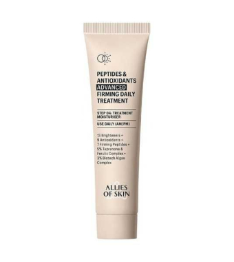 ALLIES OF SKIN Peptides & Antioxidants Advanced Firming Daily Treatment