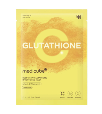 MEDICUBE Deep Vita C Glutatihione Brightening Mask