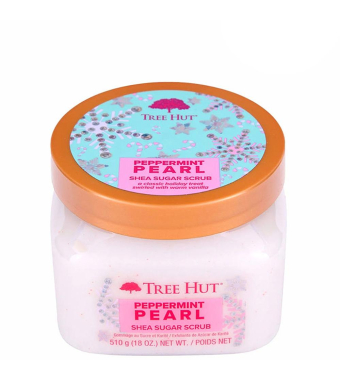 TREE HUT Peppermint Pearl Sugar Scrub