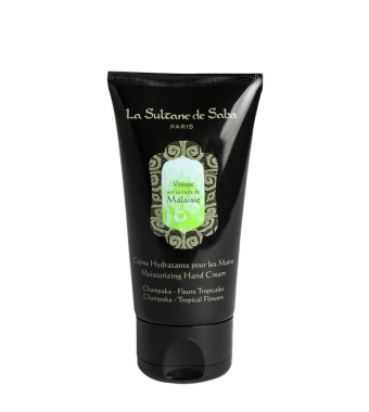 LA SULTANE DE SABA Moisturizing Hand Cream Champaka and Tropical Flower