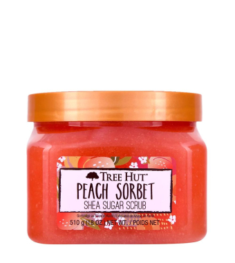 TREE HUT Peach Sorbet Sugar Scrub