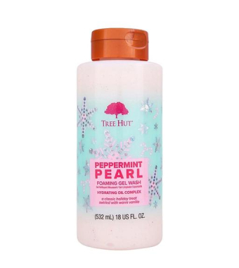 TREE HUT Peppermint Pearl Foaming Gel Wash 