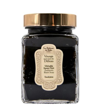 LA SULTANE DE SABA Black Soap With Eucalyptus Oil