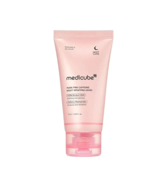 MEDICUBE  PDRN Pink Caffeine Night Wrapping Mask