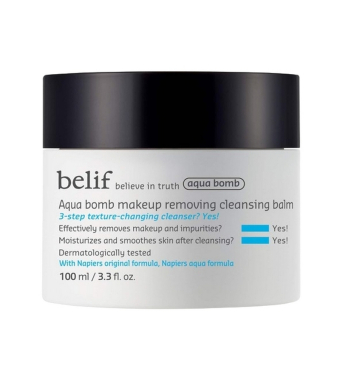 BELIF Aqua Bomb Make Up Removing Cleansing Balm