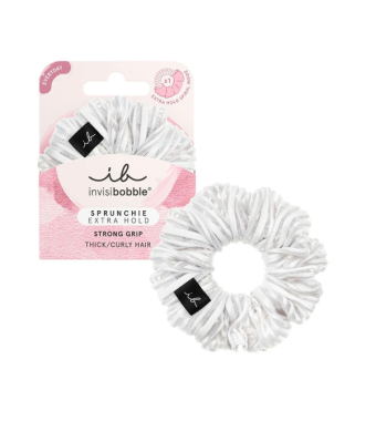 ІNVISIBOBBLE  Sprunchie  Extra  Hold Pure White