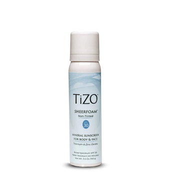 TIZO SheerFoam Body & Face Non - Tinted SPF30