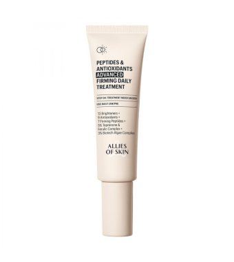 ALLIES OF SKIN Peptides & Antioxidants Advanced Firming Daily Treatment