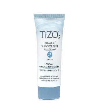 TIZO2 Facial Primer/Sunscreen Non - Tinted SPF 40 PA++++