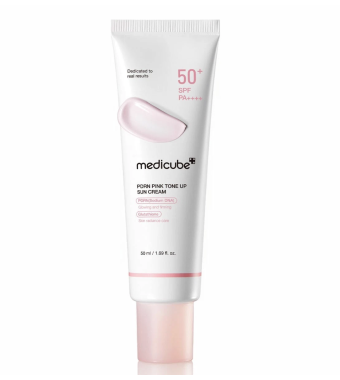 MEDICUBE PDRN Pink Tone Up Sun Cream SPF50+ PA++++