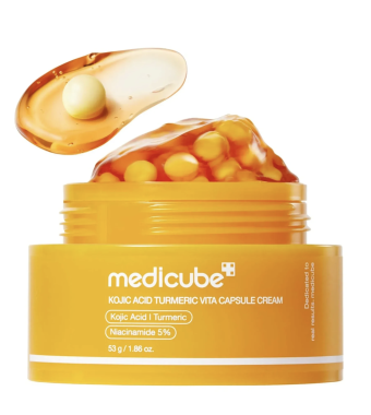 MEDICUBE Kojic Acid Turmeric Vita Capsule Cream