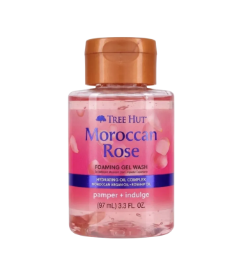 TREE HUT Moroccan Rose Foaming Gel Wash Mini